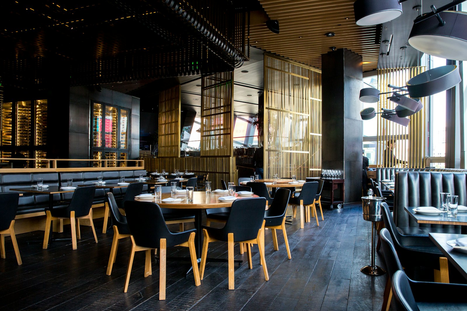 Dining room at AMA Cafe